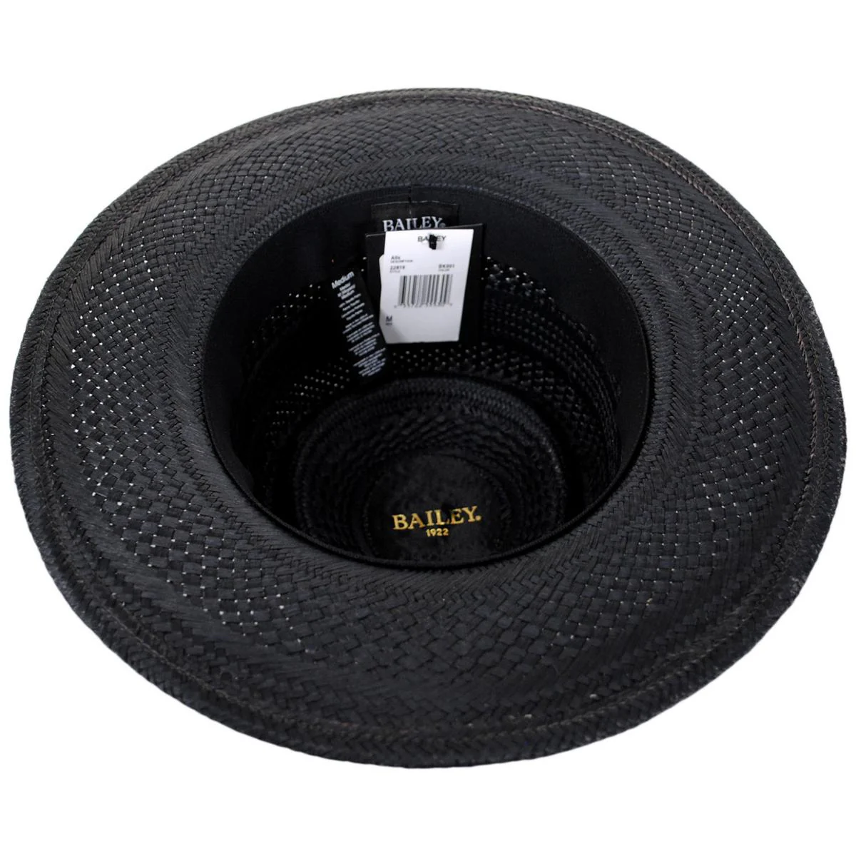 Alix Panama Straw Fedora Hat - Image 4