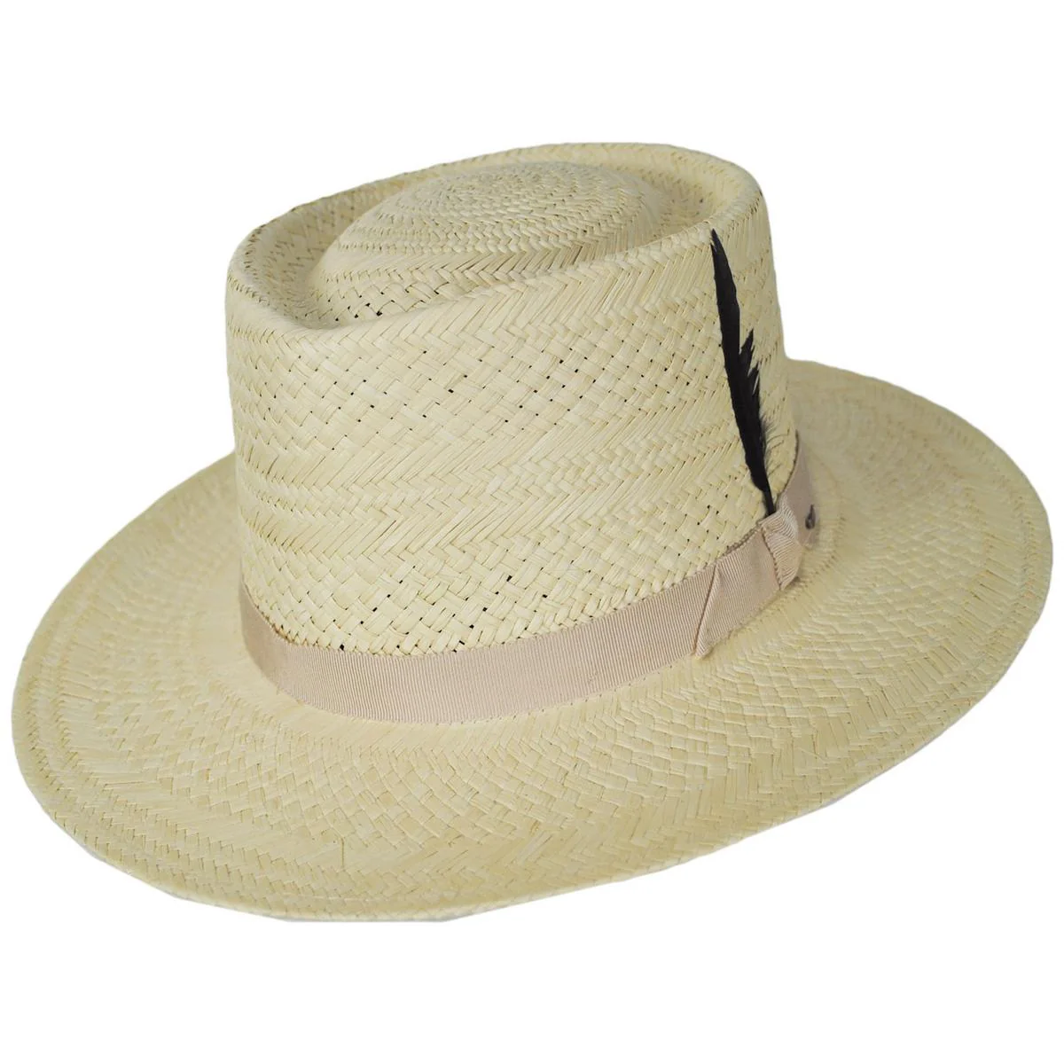 Alix Panama Straw Fedora Hat - Image 5