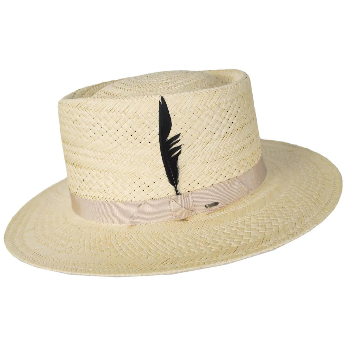 Alix Panama Straw Fedora Hat - Image 7