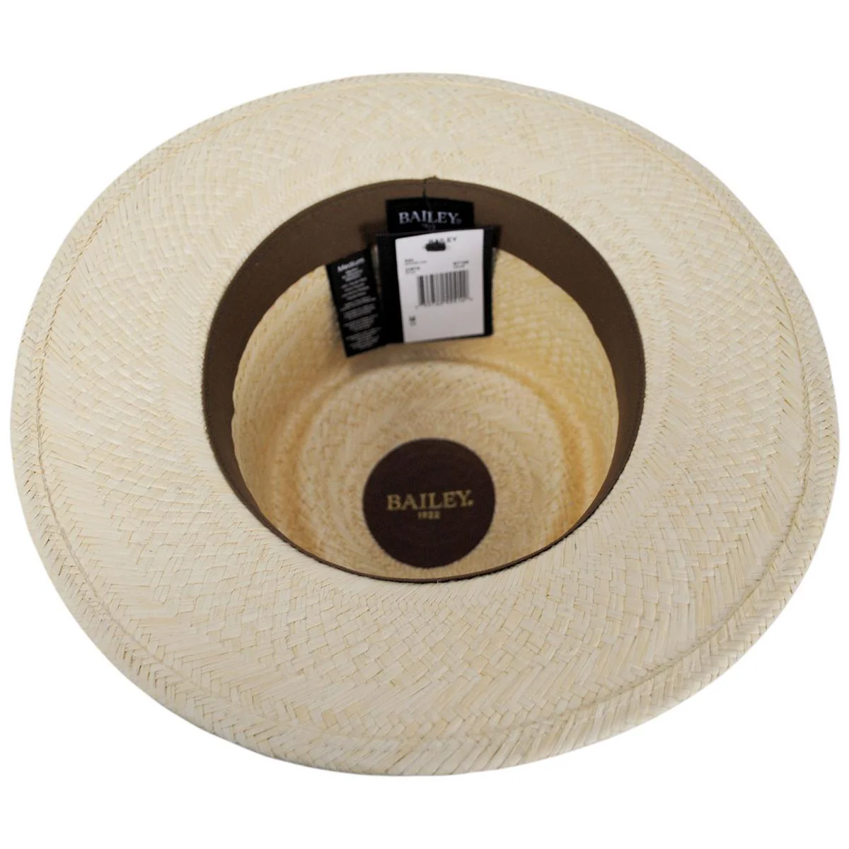 Alix Panama Straw Fedora Hat - Image 8