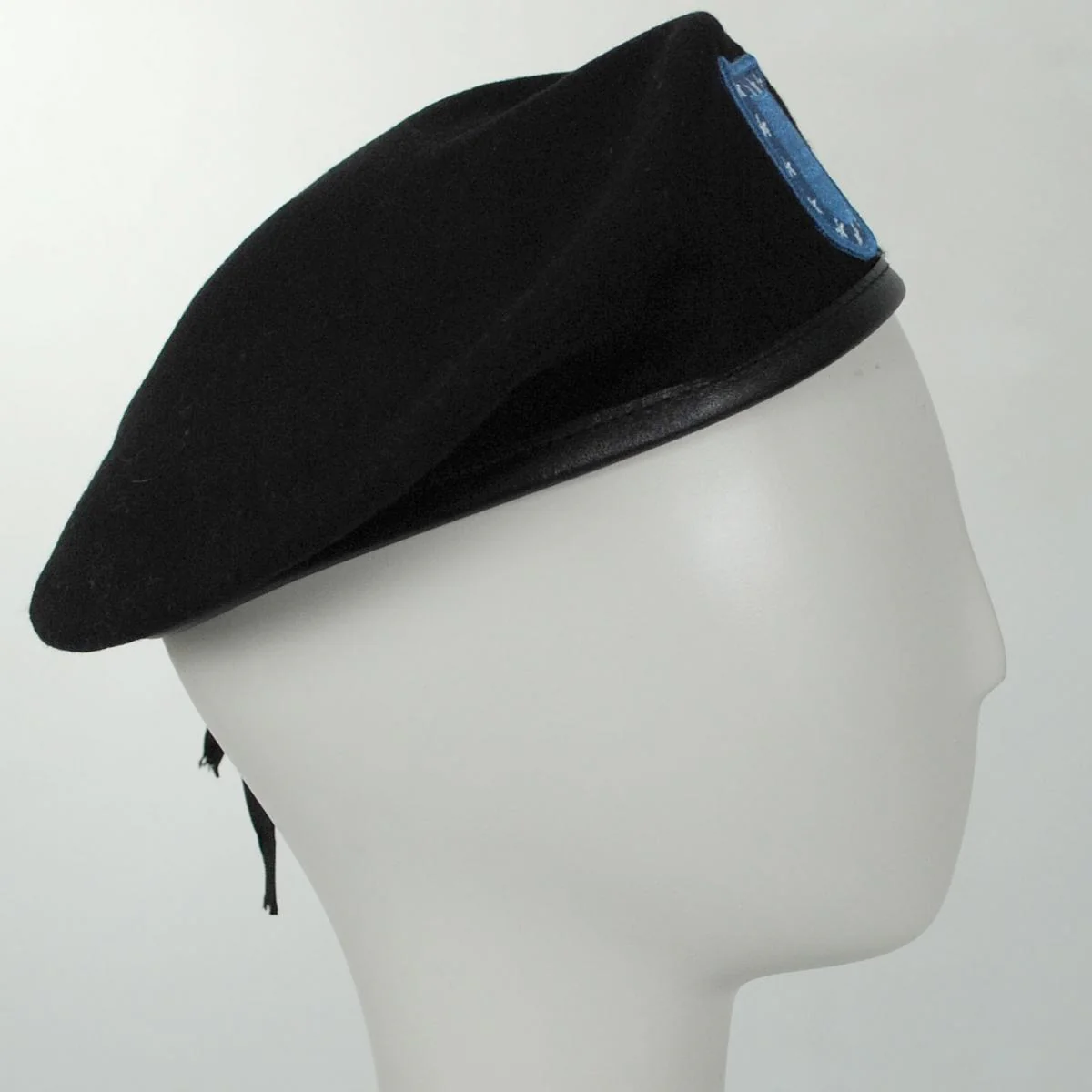 Army Wool Military Beret with Flash - Image 3