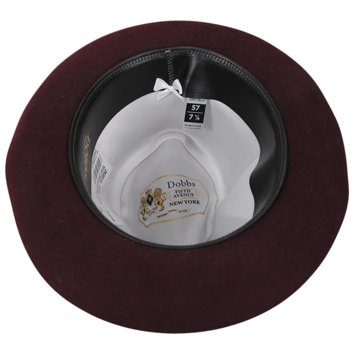 Barrington Wool Felt Fedora Hat - Image 4