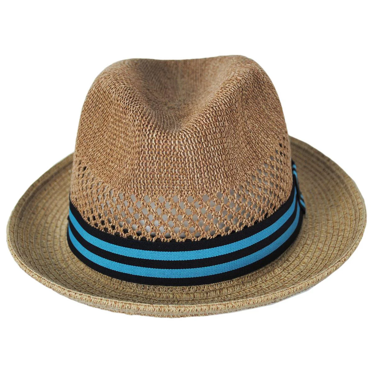Berle Toyo Straw Blend Fedora Hat - Image 10