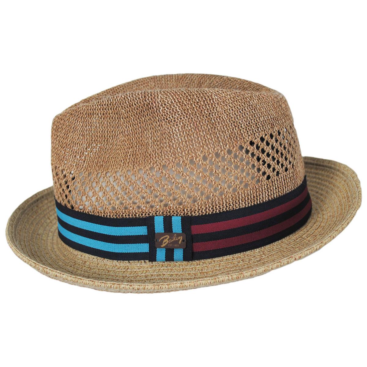 Berle Toyo Straw Blend Fedora Hat - Image 11