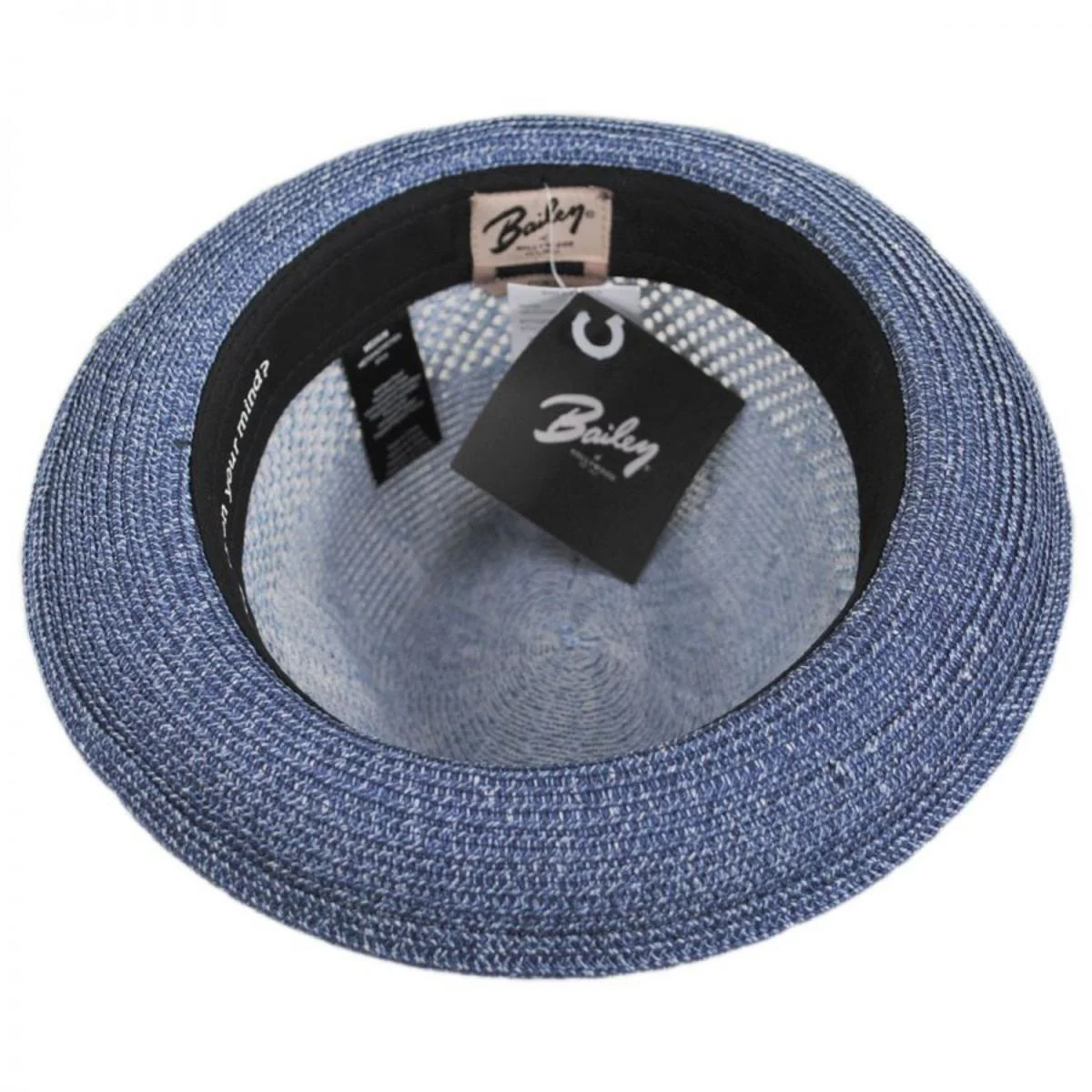 Berle Toyo Straw Blend Fedora Hat - Image 4