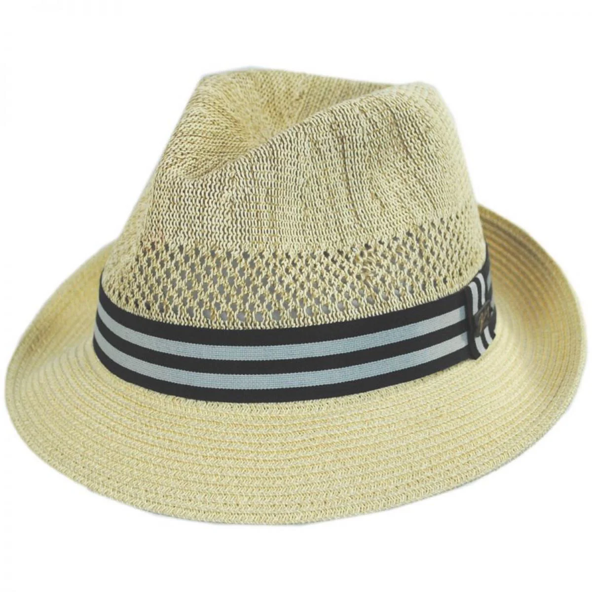 Berle Toyo Straw Blend Fedora Hat - Image 5