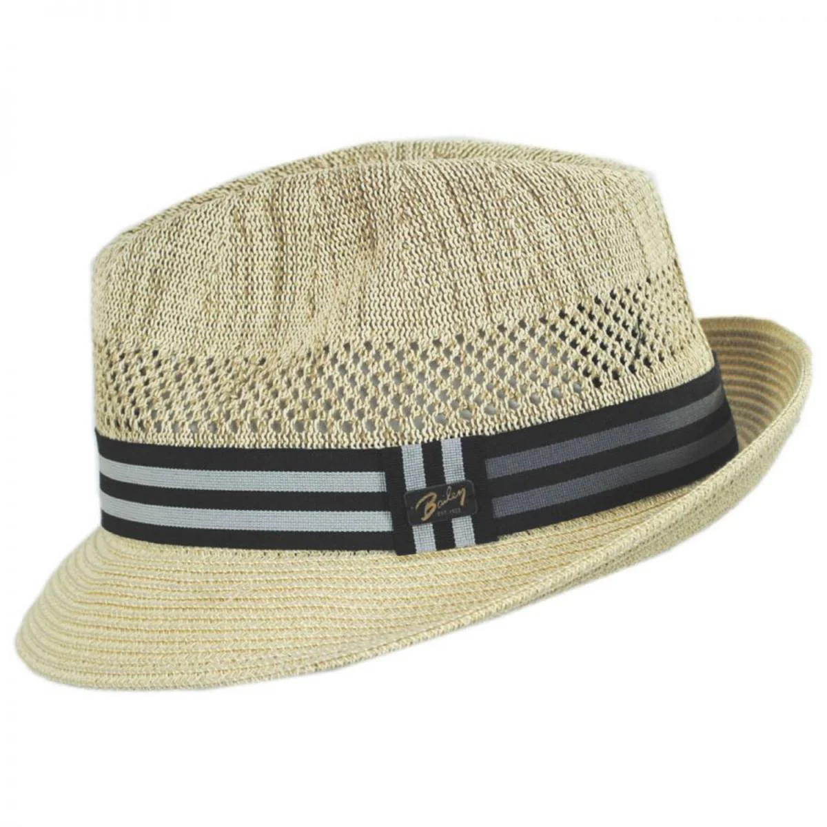 Berle Toyo Straw Blend Fedora Hat - Image 7