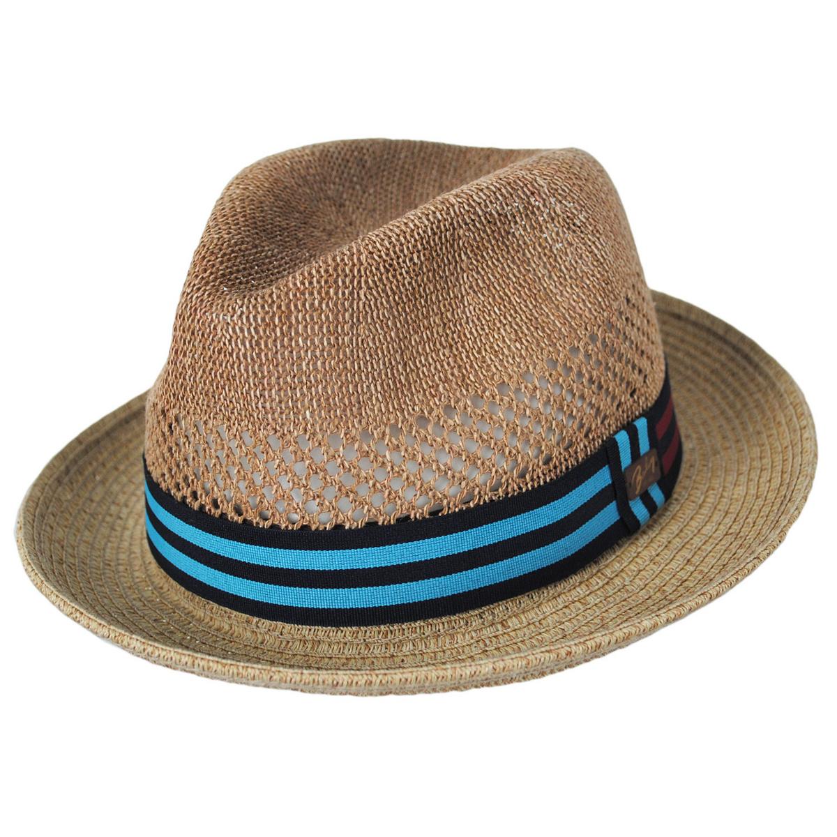 Berle Toyo Straw Blend Fedora Hat - Image 9