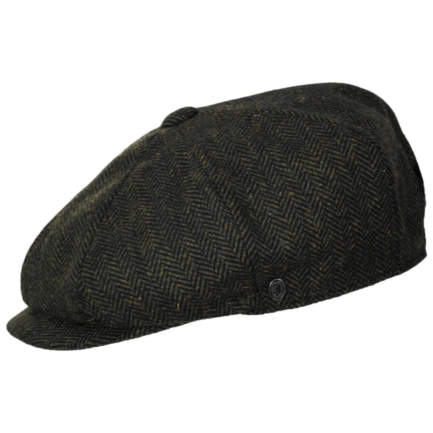 Bird Rock Herringbone Wool Blend Newsboy Cap - Image 3