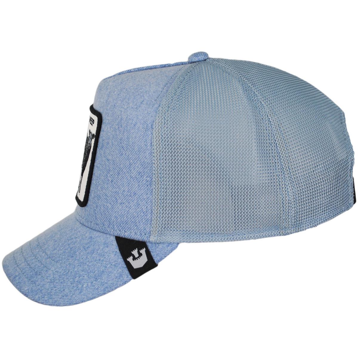 Black Sheep Mesh Trucker Snapback Baseball Cap - Image 7