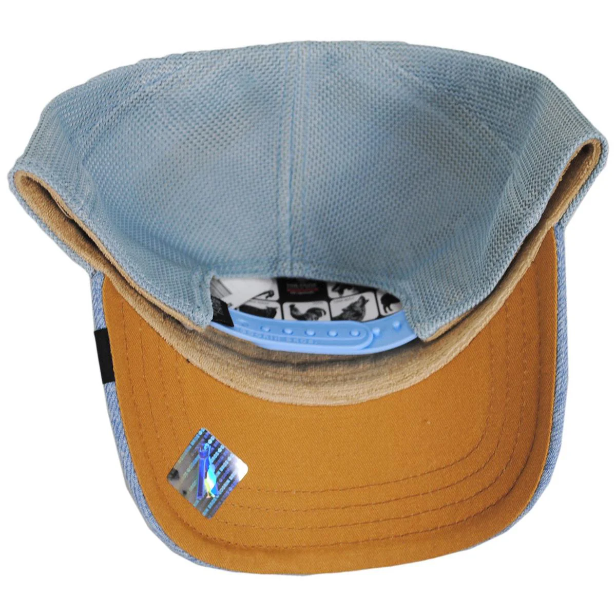 Black Sheep Mesh Trucker Snapback Baseball Cap - Image 8