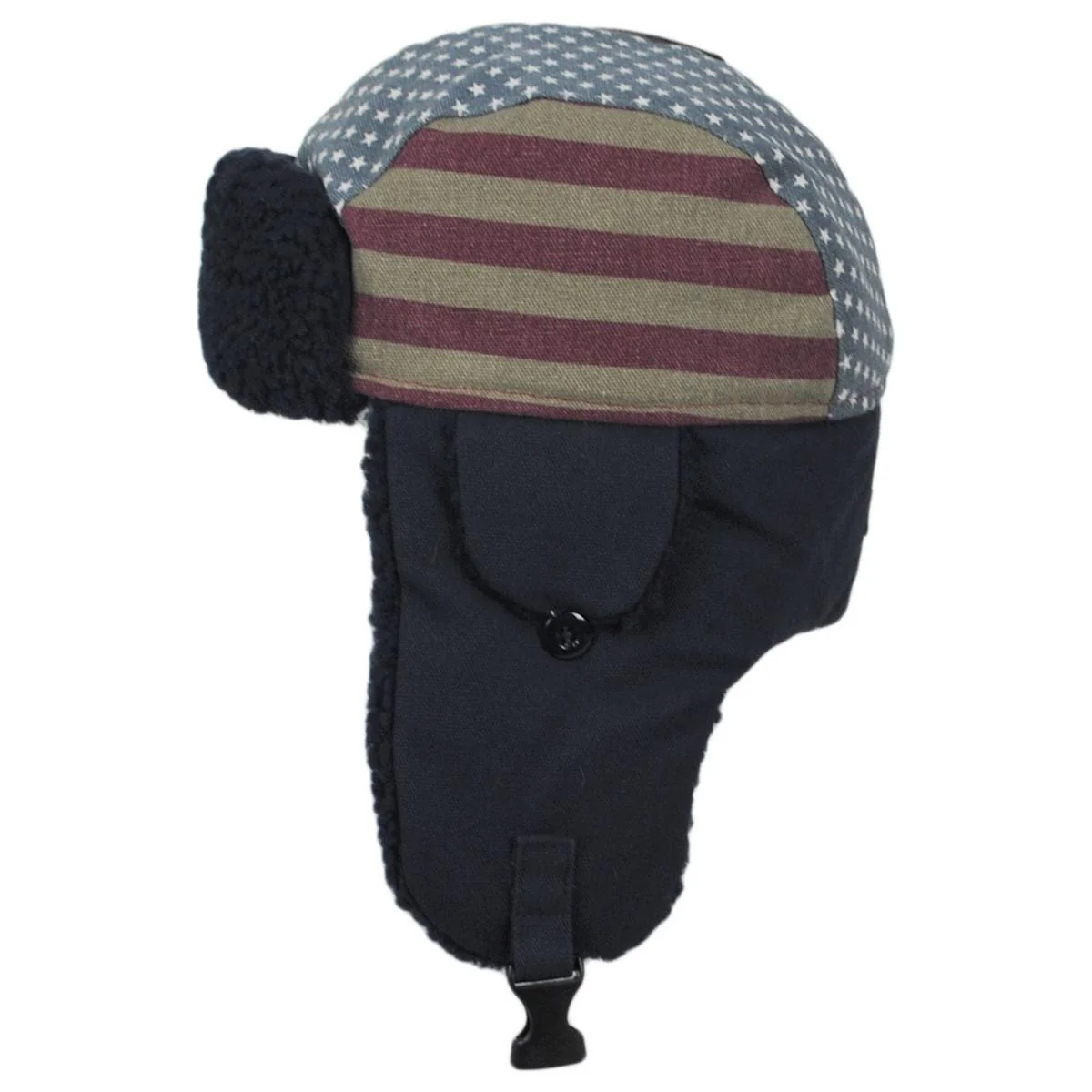 Boston Cotton Canvas Trooper Hat - Image 3