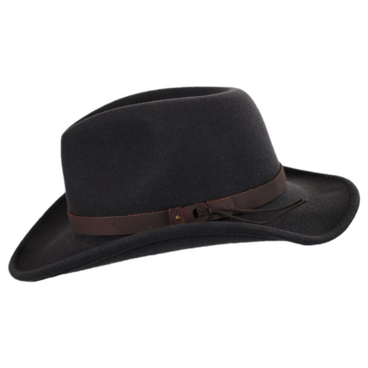 Caliber Crushable Wool LiteFelt Western Hat - Image 3
