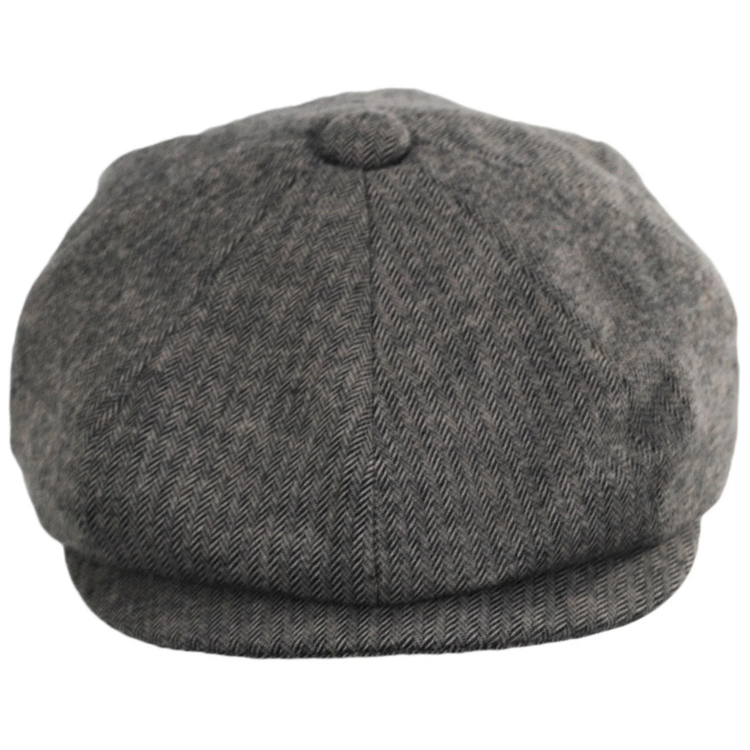 Cardiff Cotton Herringbone Newsboy Cap - Image 6