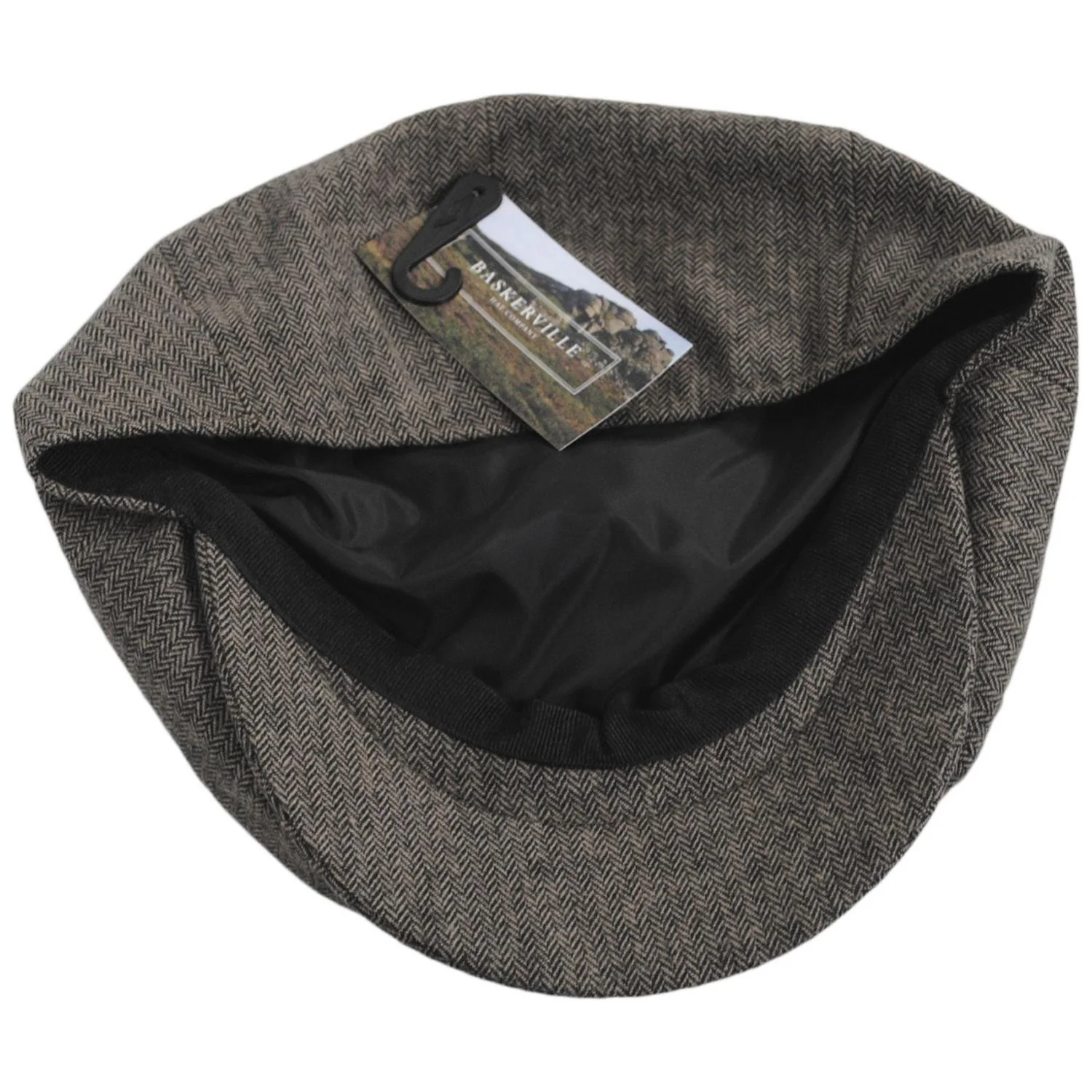 Cardiff Cotton Herringbone Newsboy Cap - Image 8