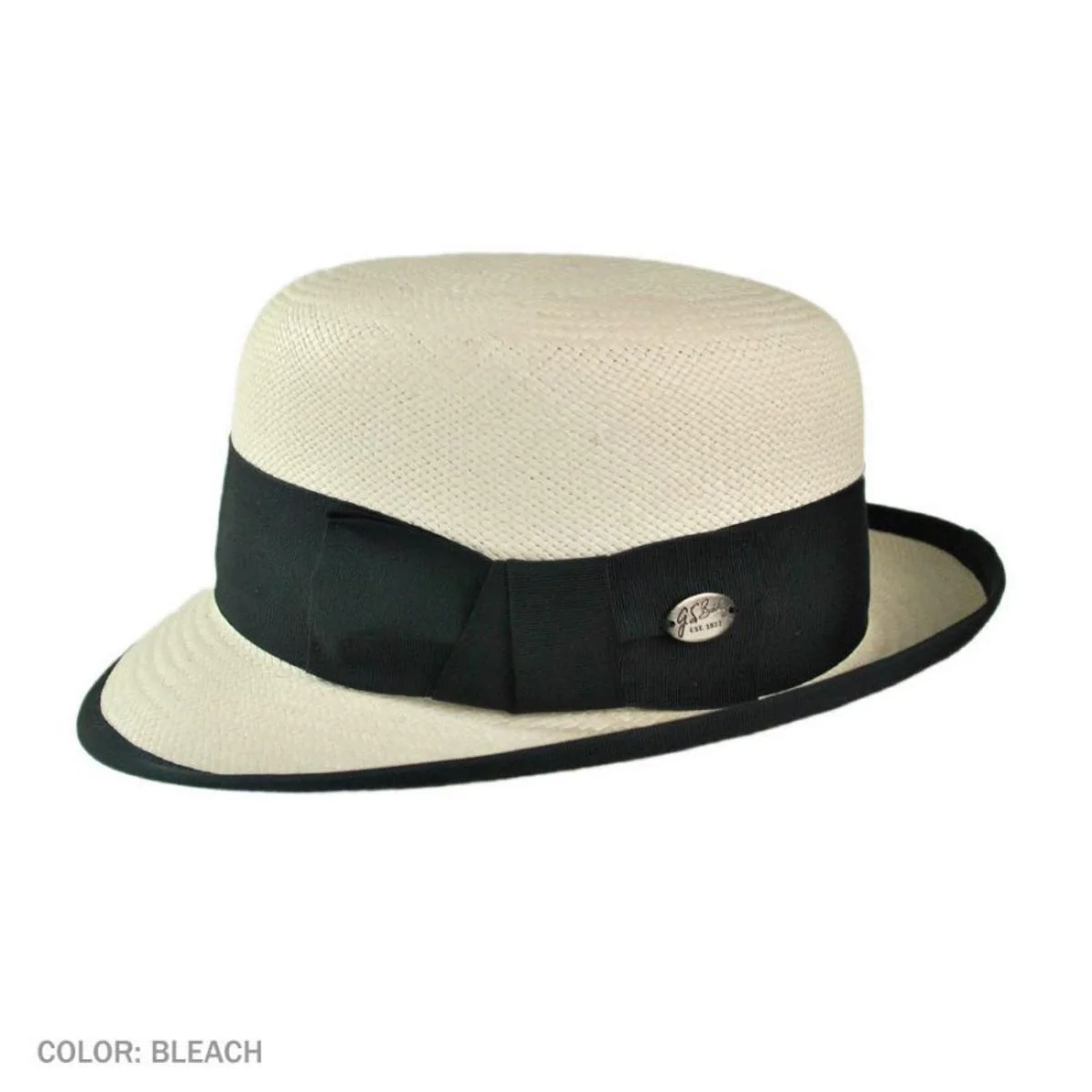 Chaplin Panama Straw Bowler Hat - Image 4