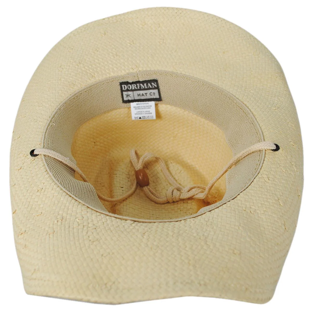 Chin Cord Toyo Straw Western Hat - Image 8