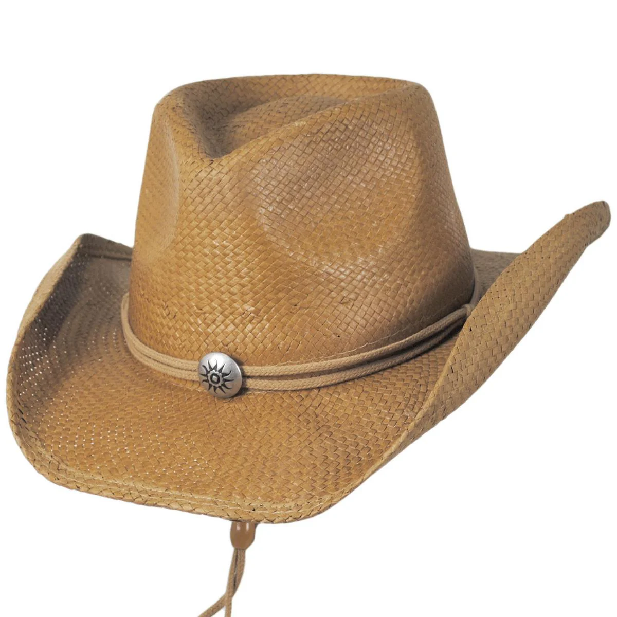 Chin Cord Toyo Straw Western Hat - Image 9