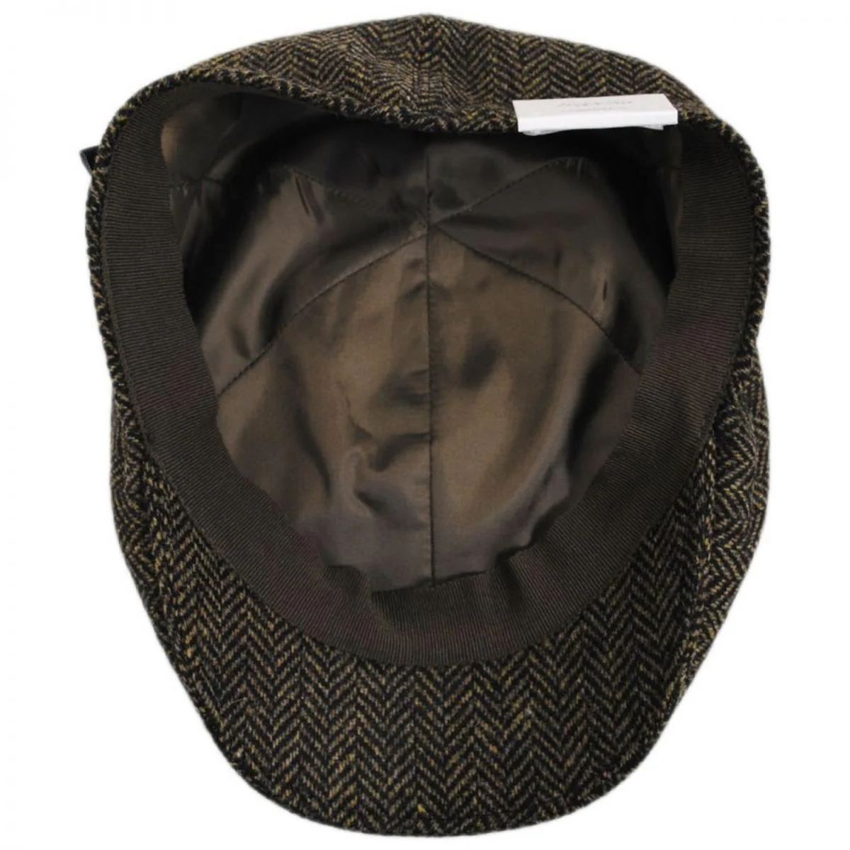 Classic Shetland Wool Herringbone Duckbill Ivy Cap - Image 4