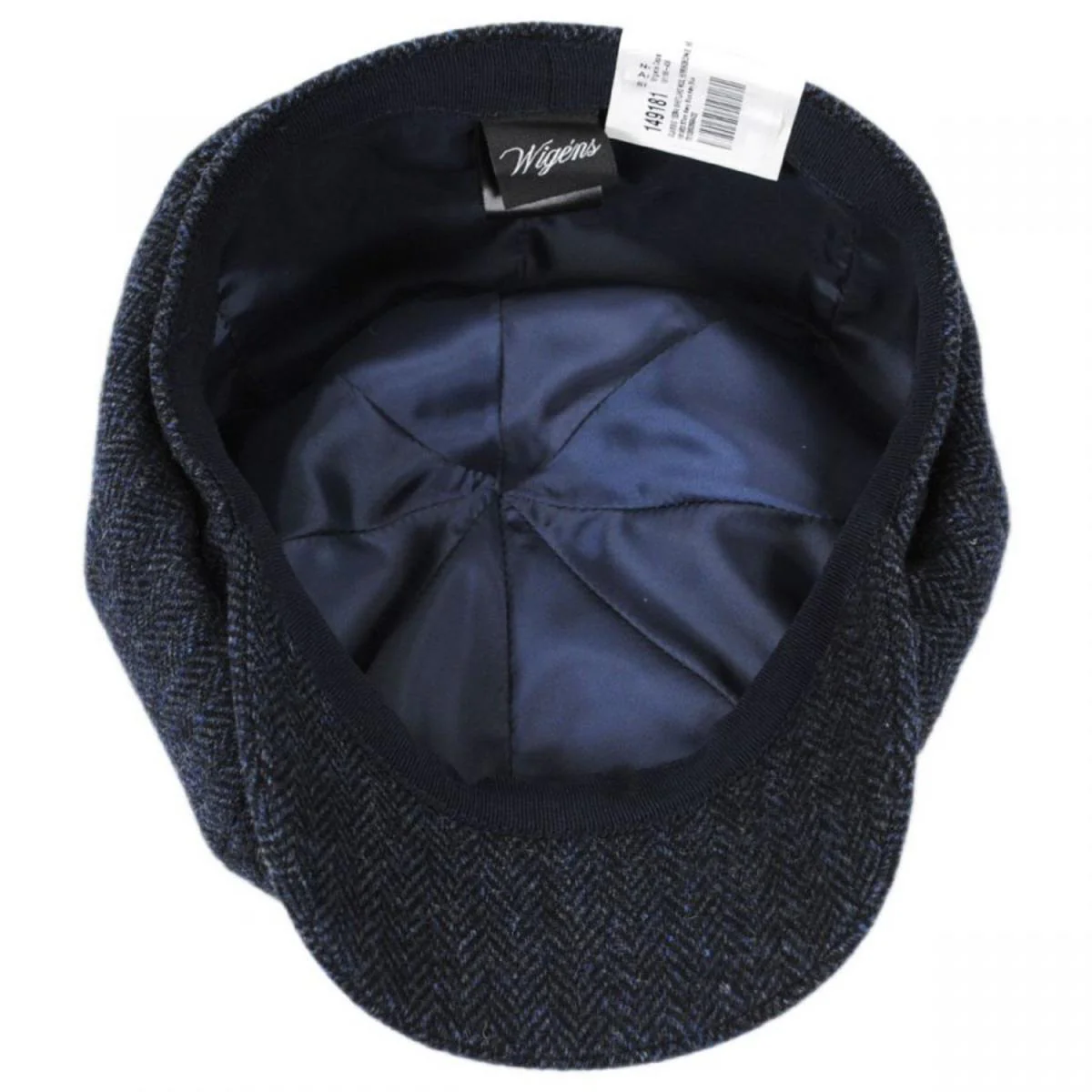 Classic Shetland Wool Herringbone Newsboy Cap - Image 12