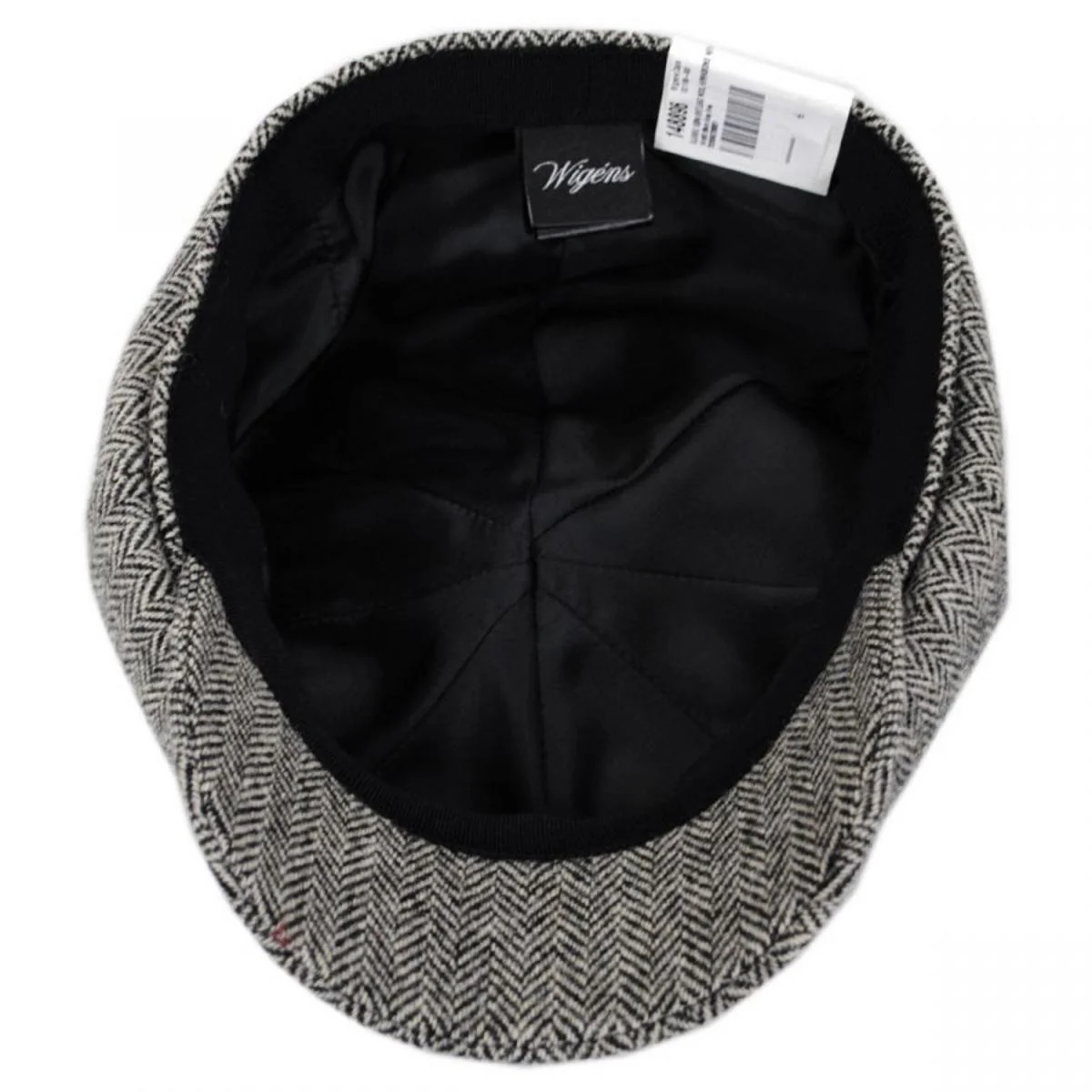 Classic Shetland Wool Herringbone Newsboy Cap - Image 8