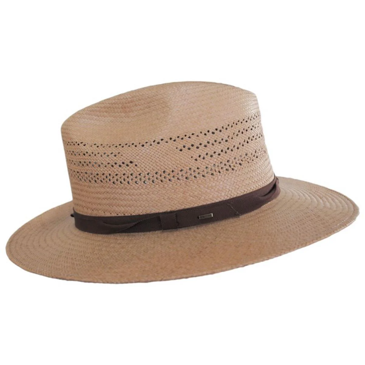 Coram Panama Straw Fedora Hat - Image 3