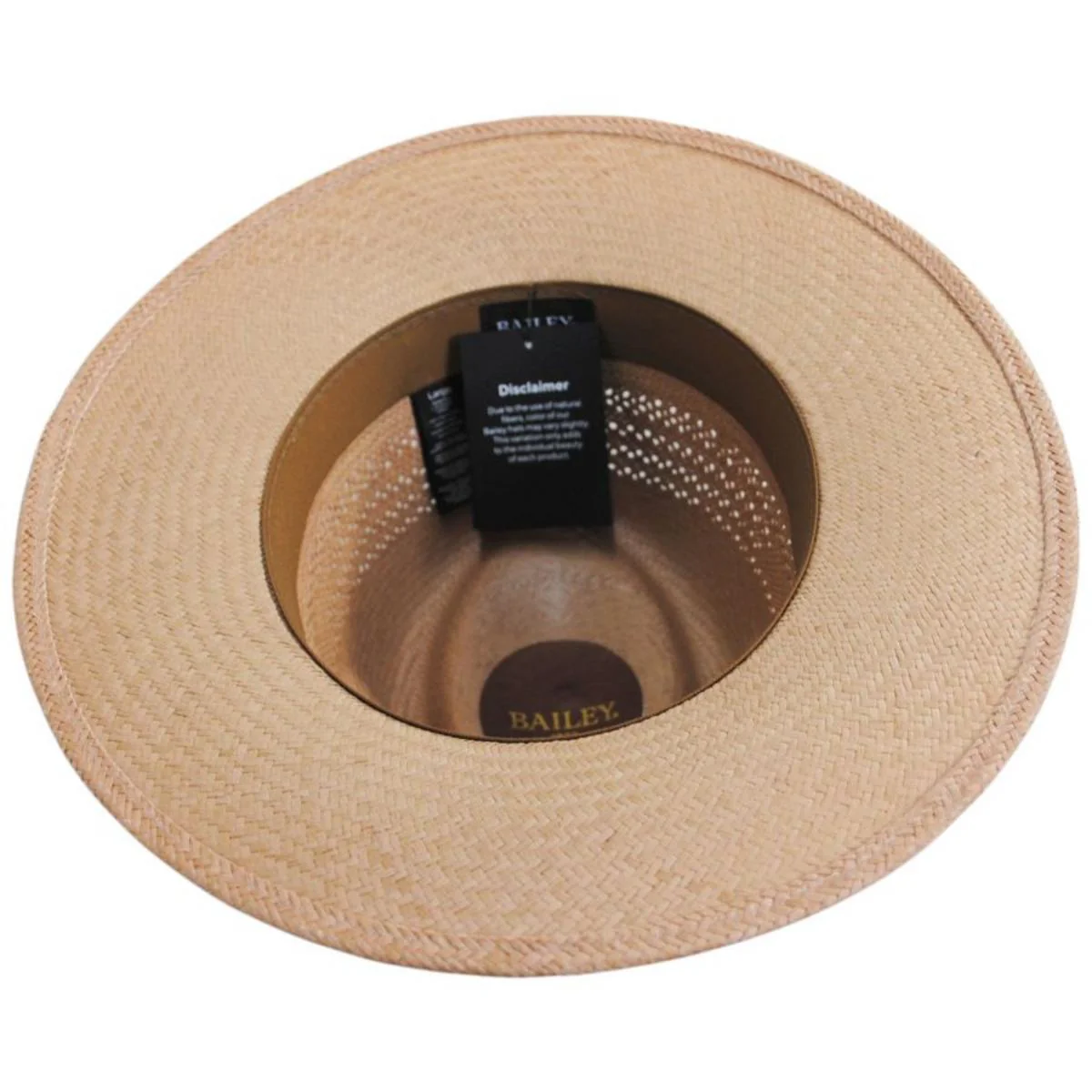 Coram Panama Straw Fedora Hat - Image 4