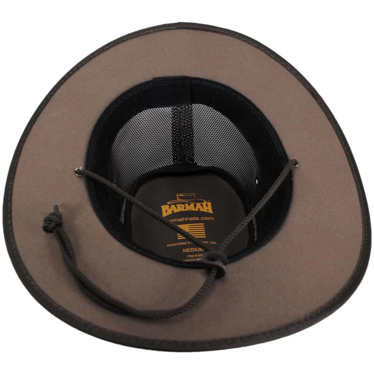 Cotton Canvas Mesh Drover Hat - Image 13