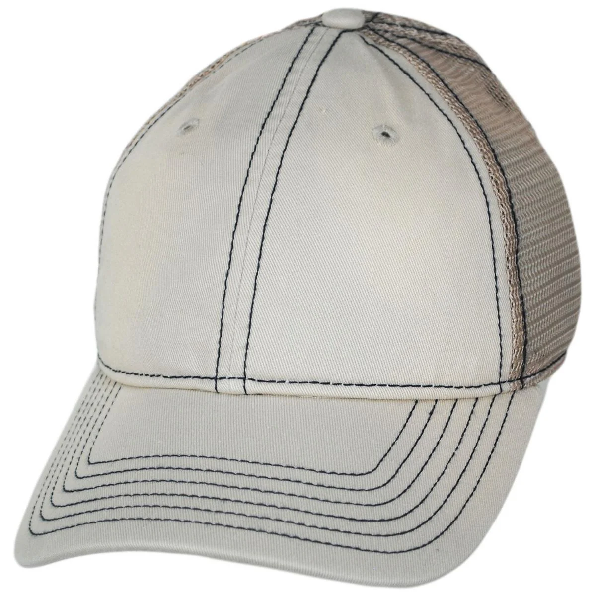 Cotton Mesh Snapback Baseball Cap - Image 12