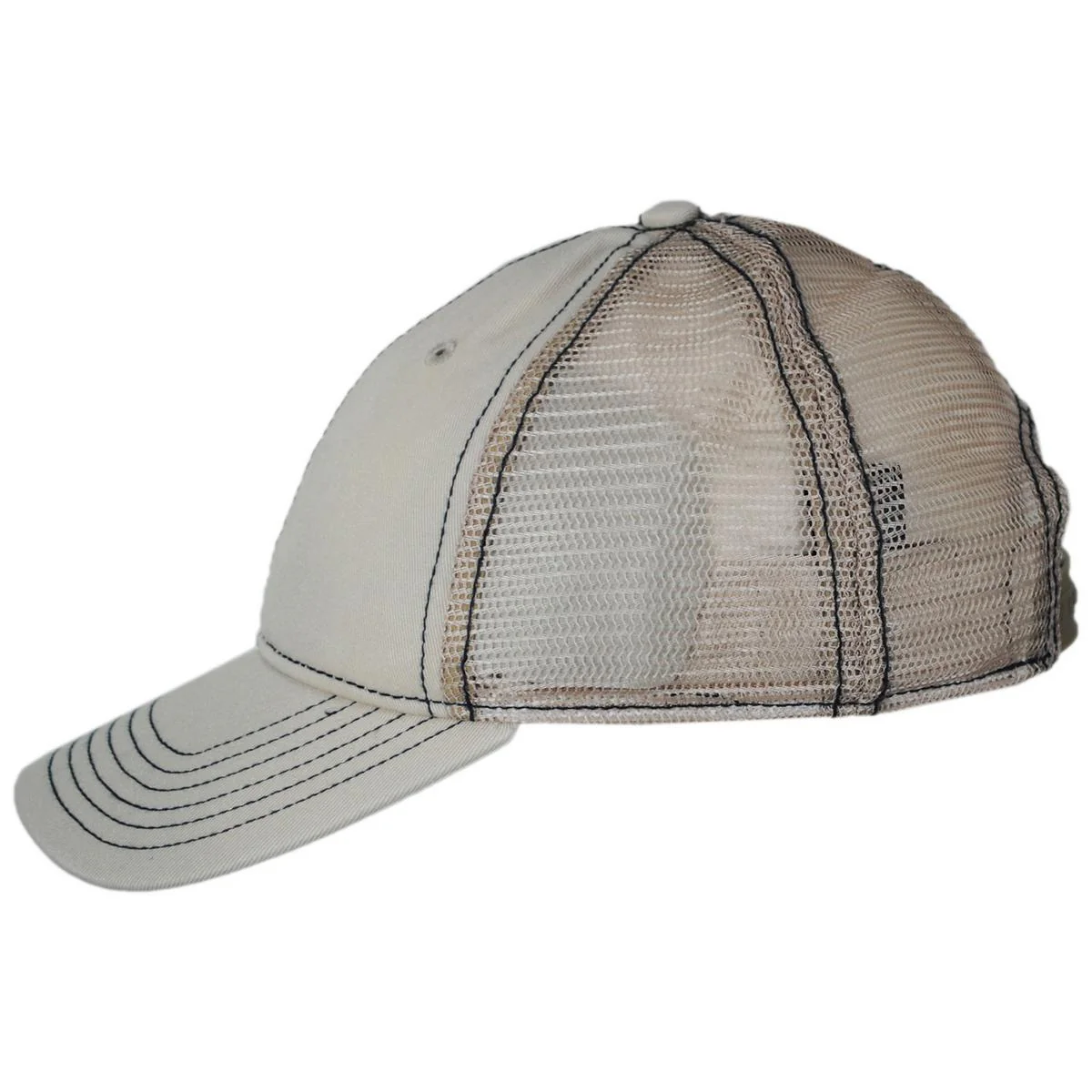 Cotton Mesh Snapback Baseball Cap - Image 14