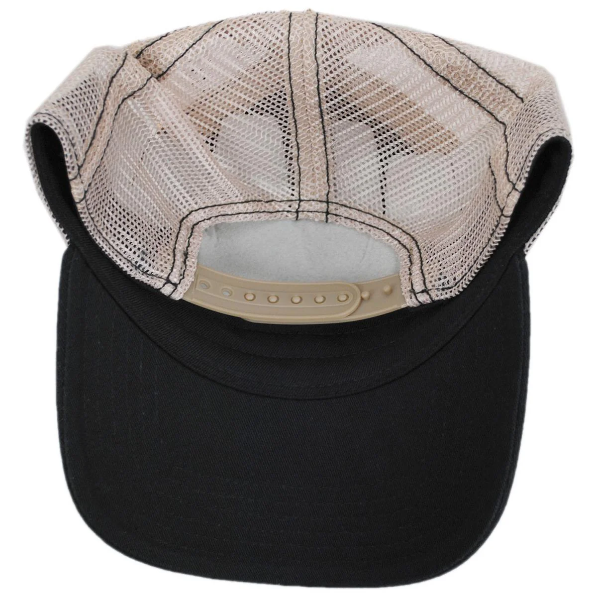 Cotton Mesh Snapback Baseball Cap - Image 4