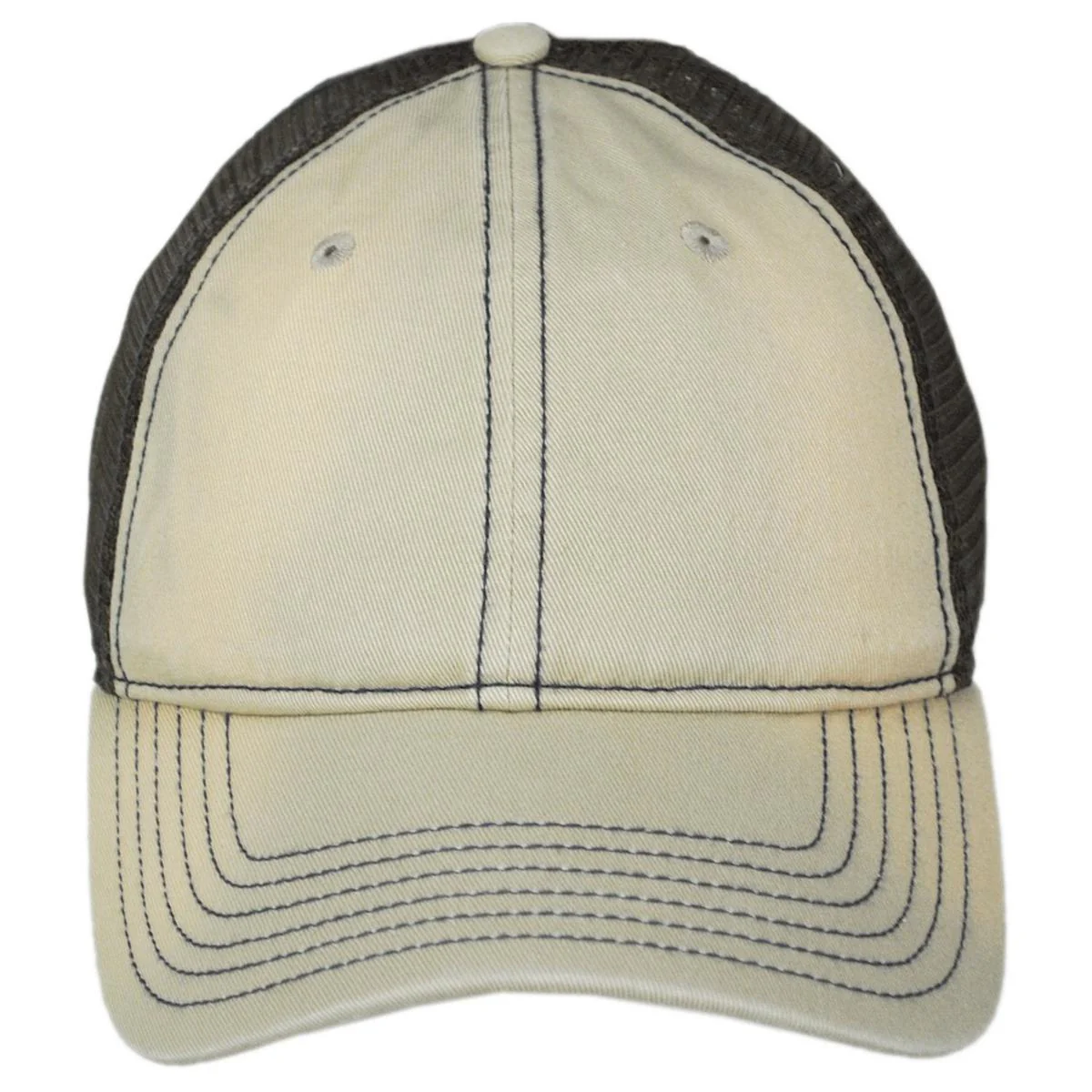 Cotton Mesh Snapback Baseball Cap - Image 6