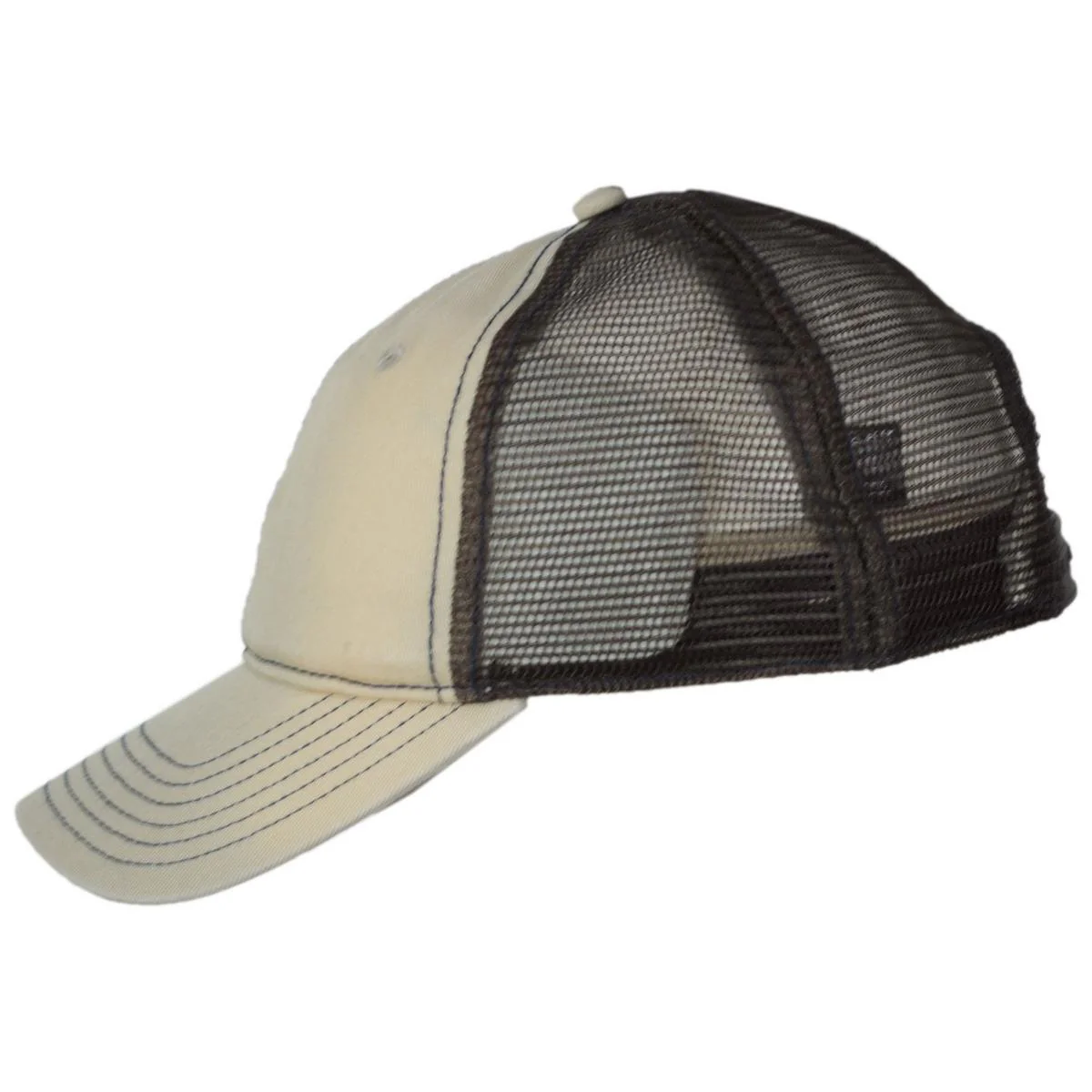 Cotton Mesh Snapback Baseball Cap - Image 7