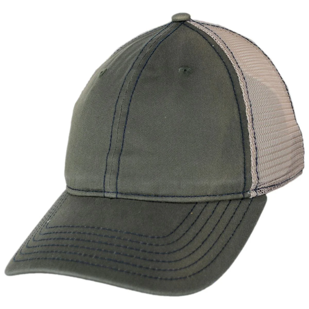 Cotton Mesh Snapback Baseball Cap - Image 8