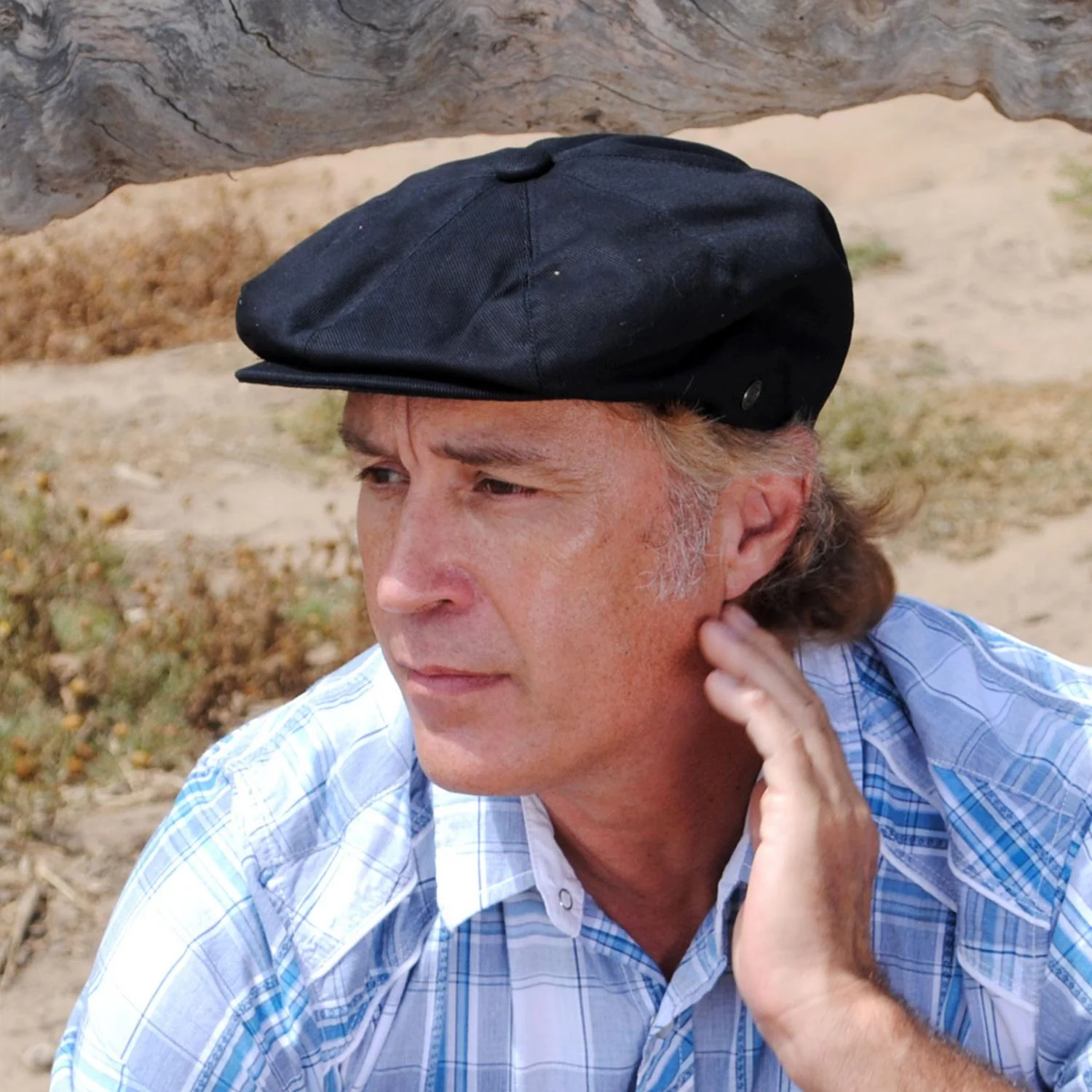 Cotton Newsboy Cap - Image 5