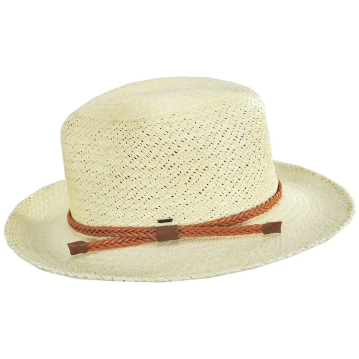 Crispin Panama Straw Fedora Hat - FINAL SALE - Image 3