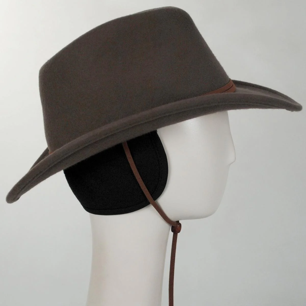 Crushable Wool Felt Earflap Outback - Image 5