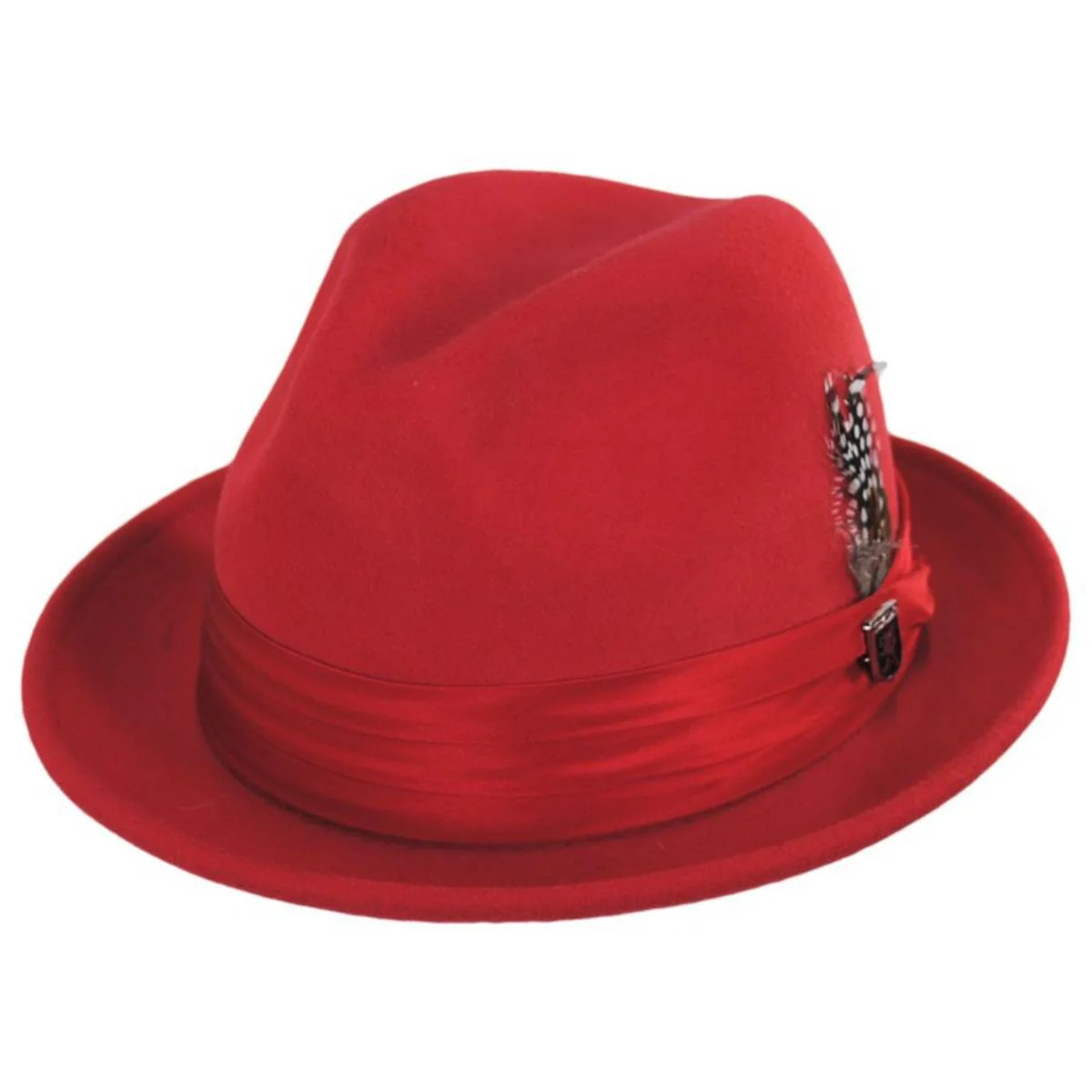 Crushable Wool Felt Fedora Hat - Image 5