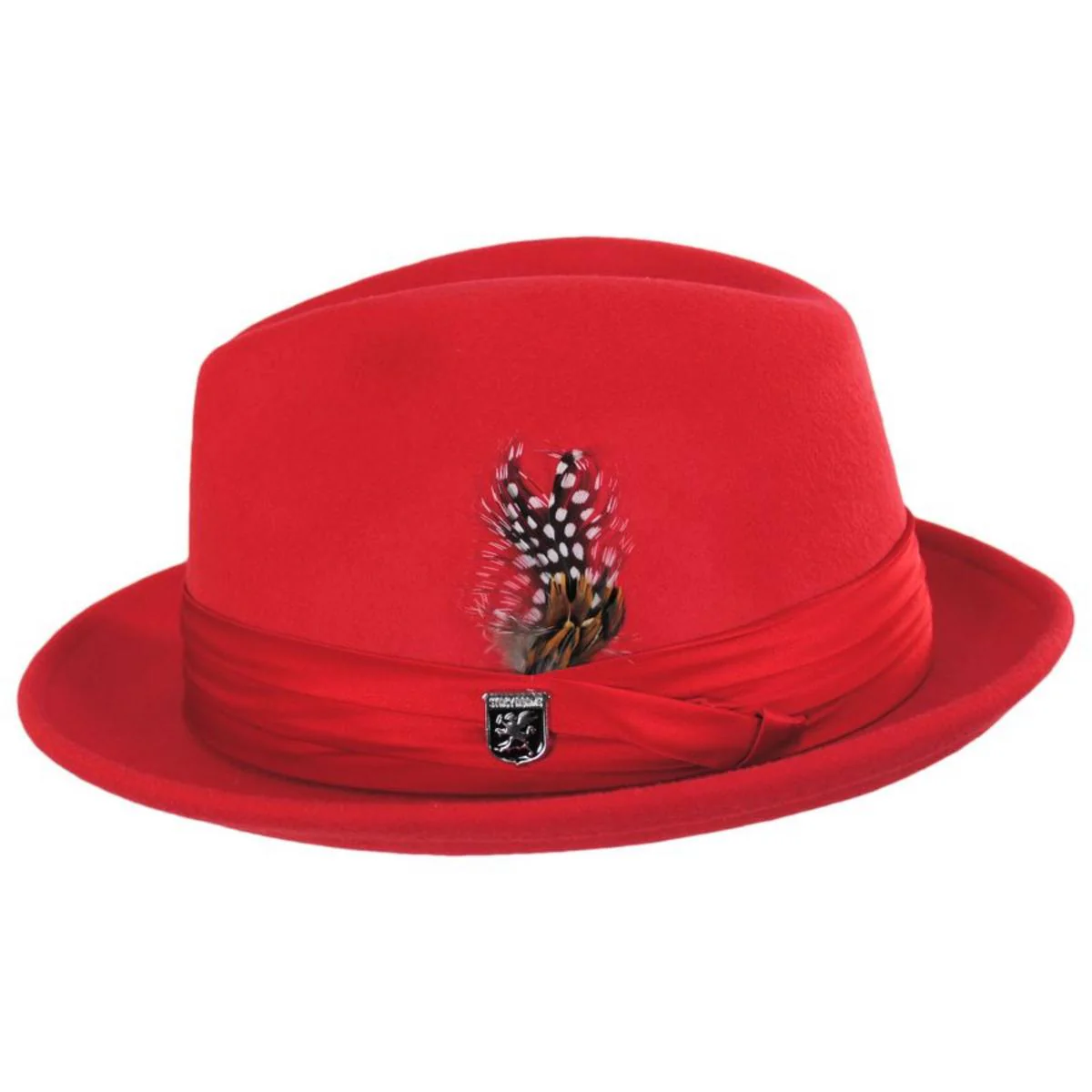 Crushable Wool Felt Fedora Hat - Image 7