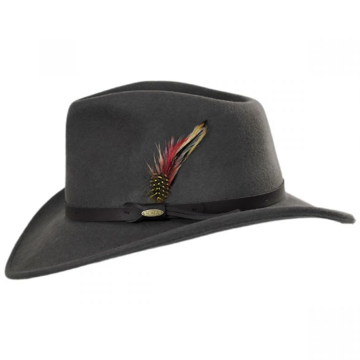 Dakota Wool Crushable Outback Hat - Image 3