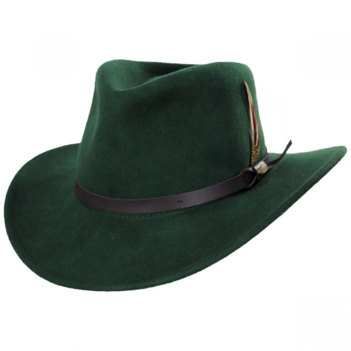 Dakota Wool Crushable Outback Hat - Image 5