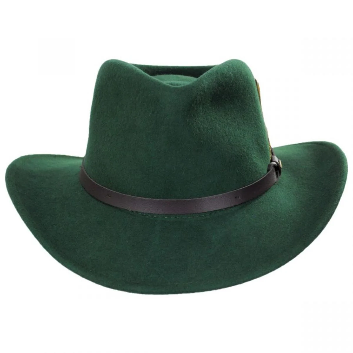 Dakota Wool Crushable Outback Hat - Image 6