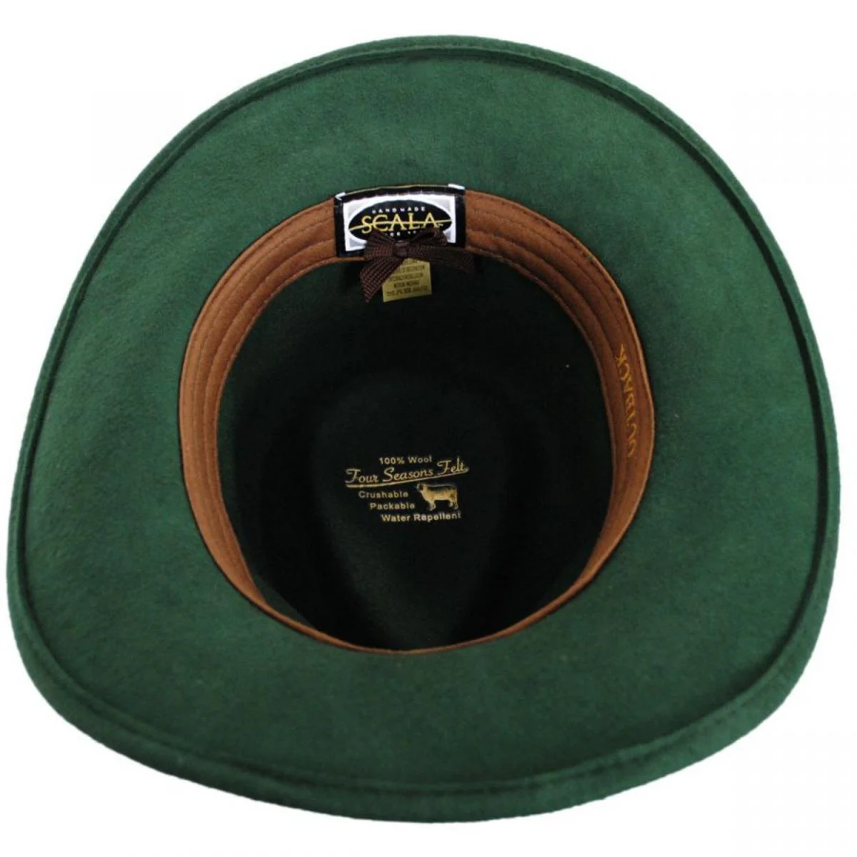 Dakota Wool Crushable Outback Hat - Image 8