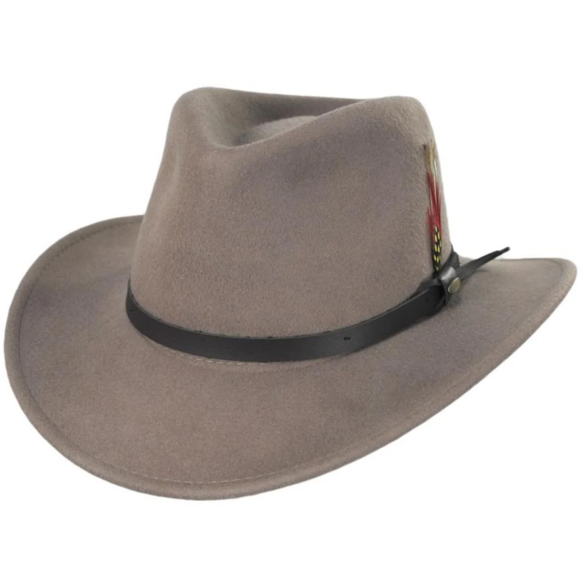 Dakota Wool Crushable Outback Hat - Image 9