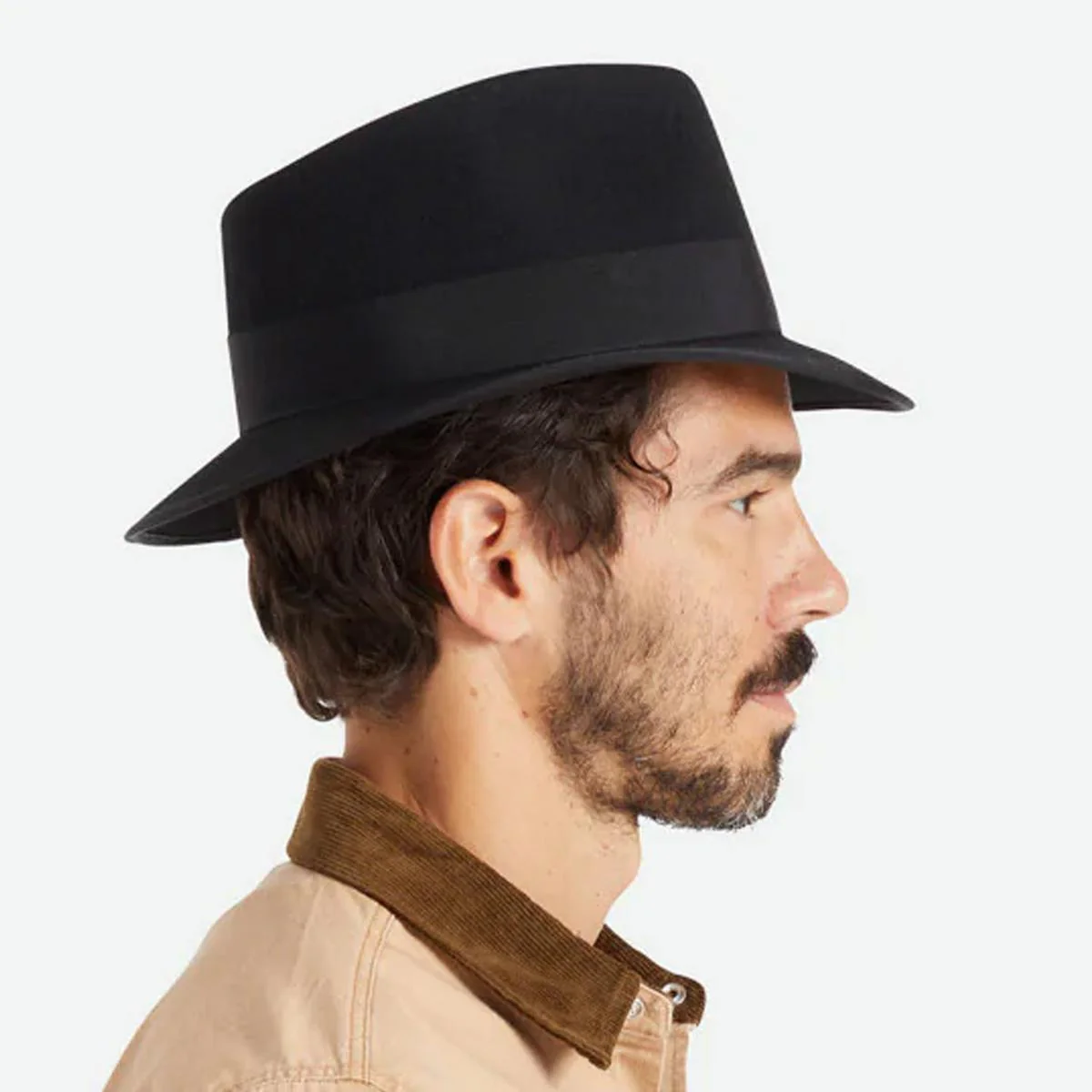 Dayton Convertabrim Wool Felt Rancher Fedora Hat - Image 6
