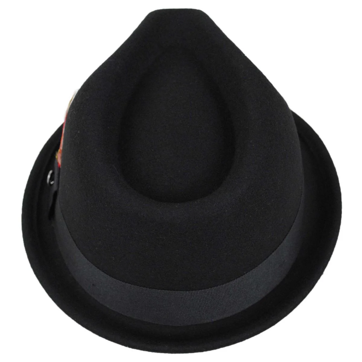 Dekker Crushable Wool Felt Trilby Fedora Hat - Image 5