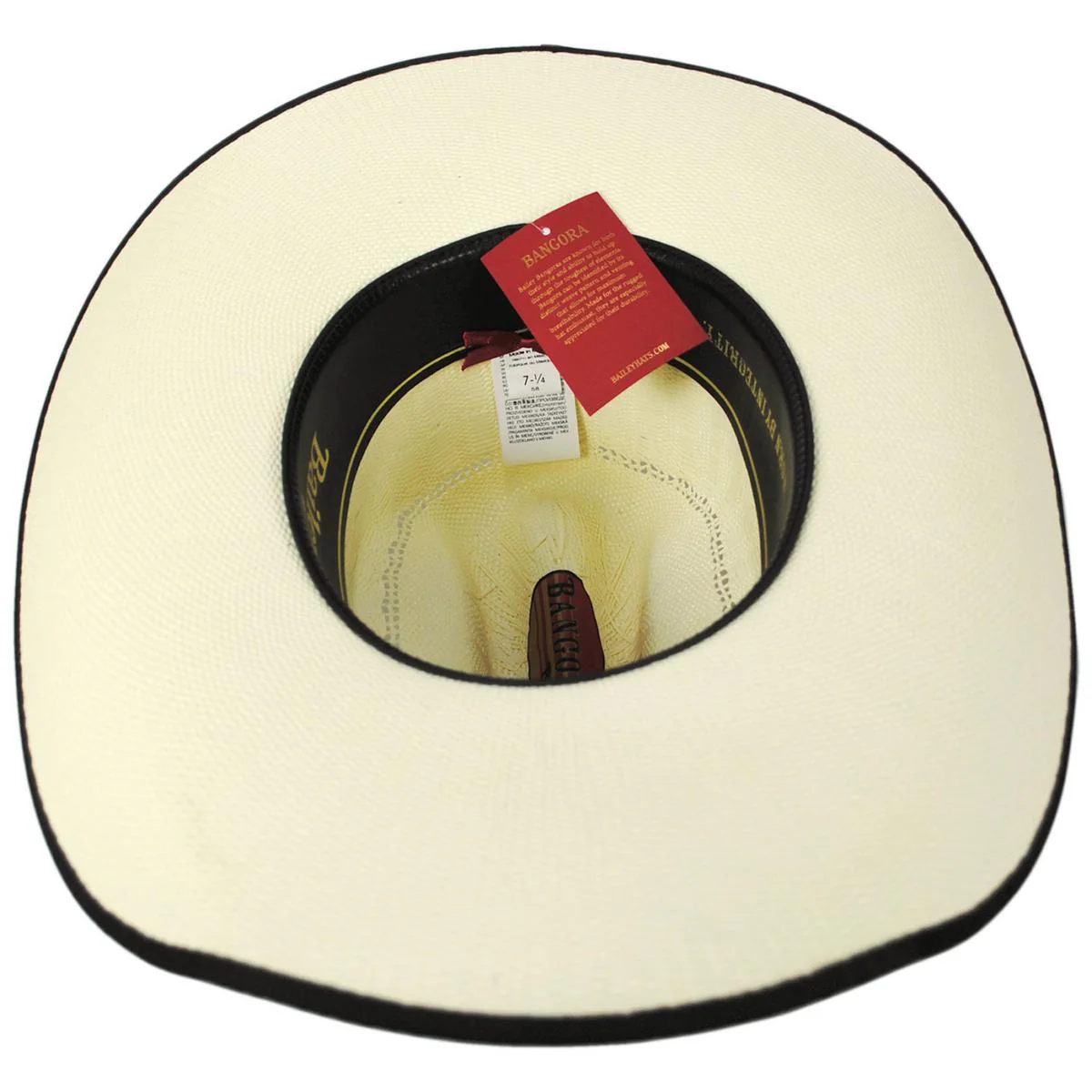 Derren Bangora Straw Western Hat - Image 4