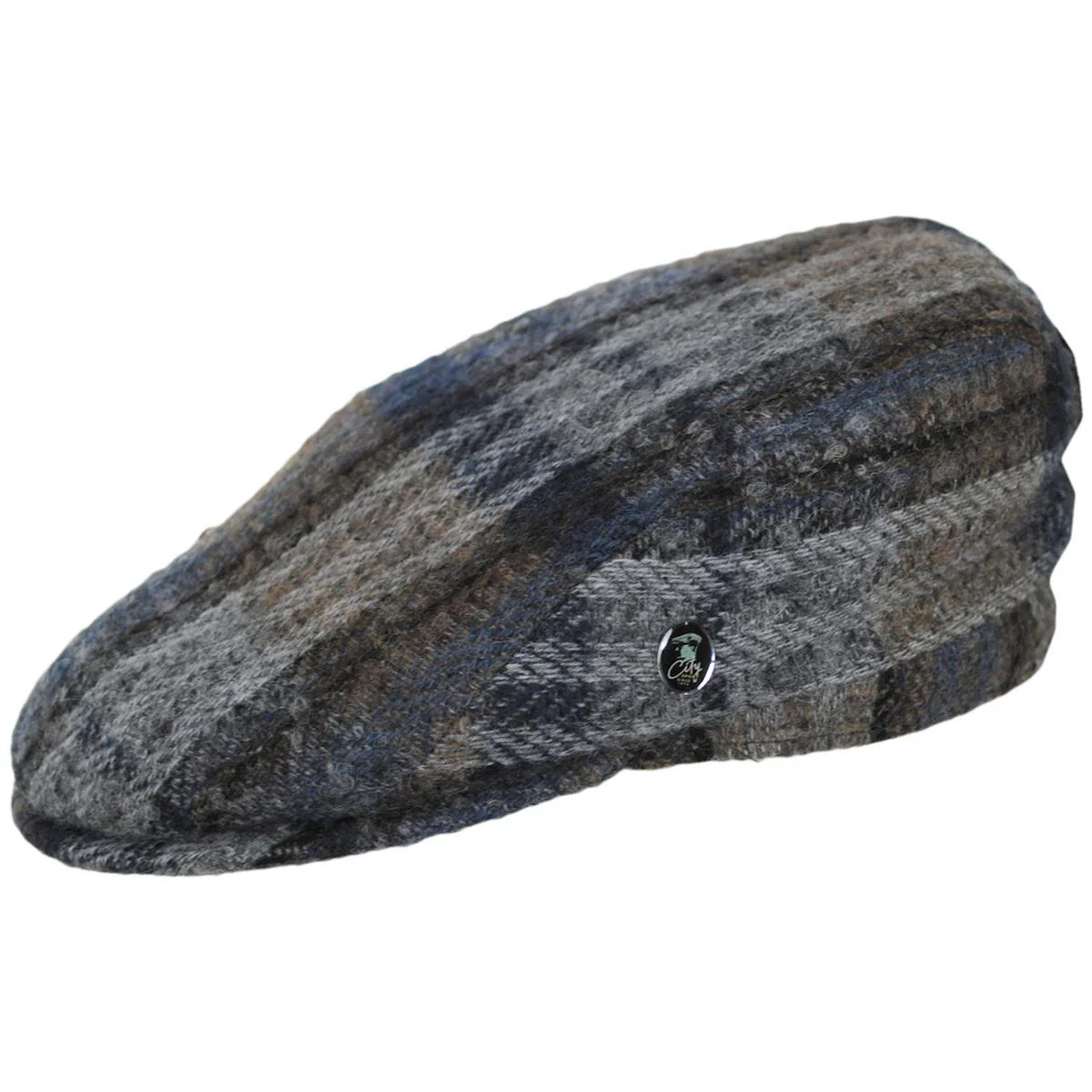 Donegal Tweed Wool Plaid Mix Ivy Cap - Image 3