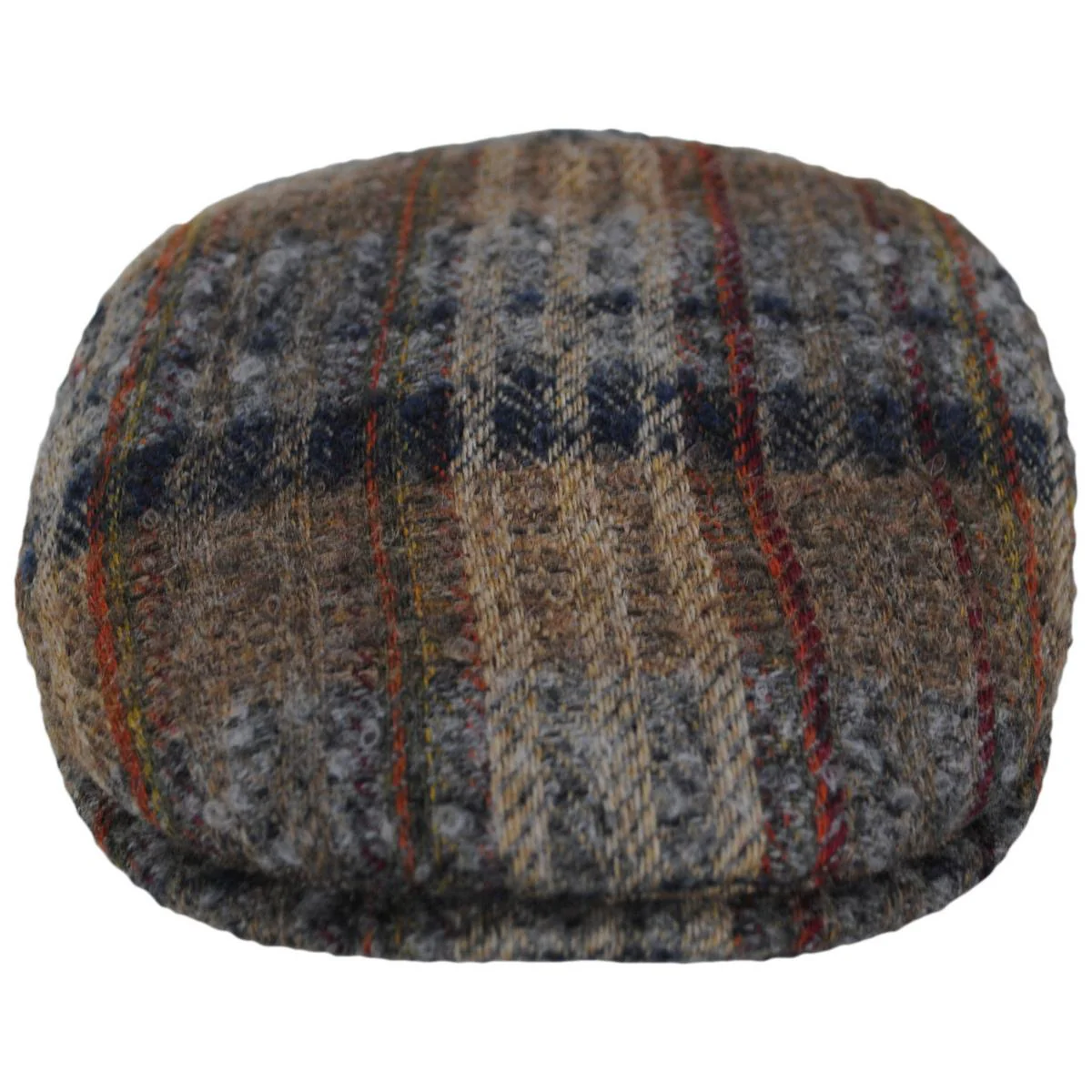 Donegal Tweed Wool Plaid Mix Ivy Cap - Image 6