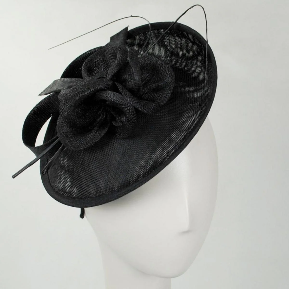 Dubois Sinamay Straw Fascinator Hat - Image 3